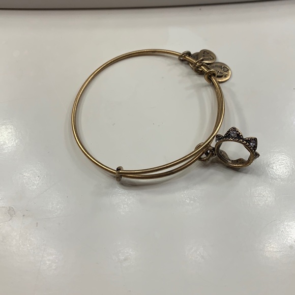Alex and Ani gold plated bracelet with charm! - Picture 1 of 3